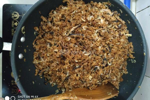 炒虾仁菜脯的做法图解4