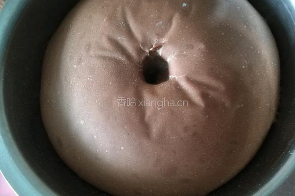 可可麻薯蜜豆软欧的做法图解3