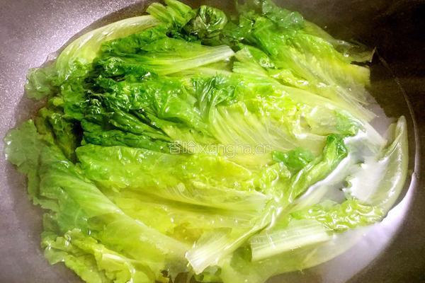 蚝油生菜的做法图解3
