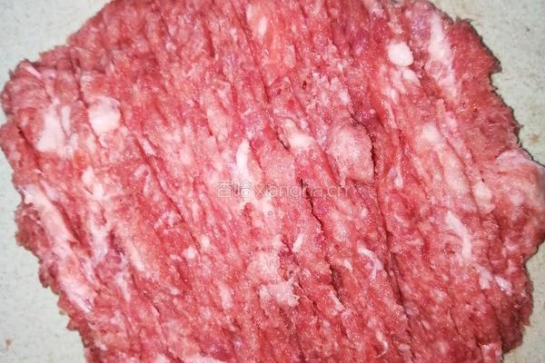 肉末蒸蛋饼的做法图解3