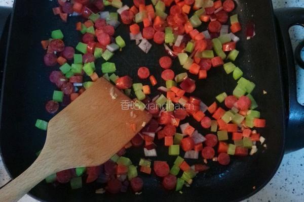 菠萝饭的做法图解4