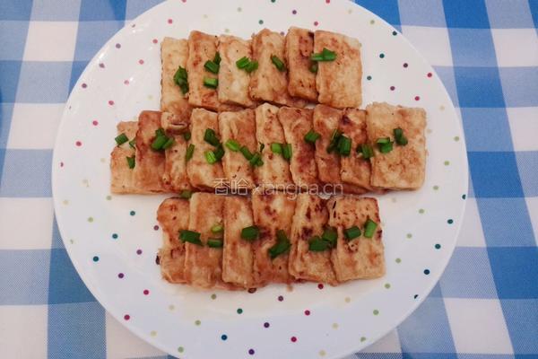 香煎豆腐的做法图解5