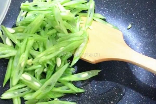 素炒双丝的做法图解5