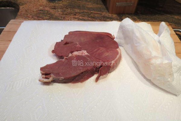 美味小零食——鹿肉干 做法超级简单哦的做法图解1