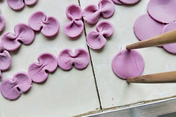 紫薯蝴蝶面的做法图解11