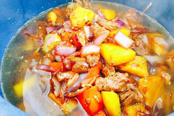 羊肉焖饭的做法图解9