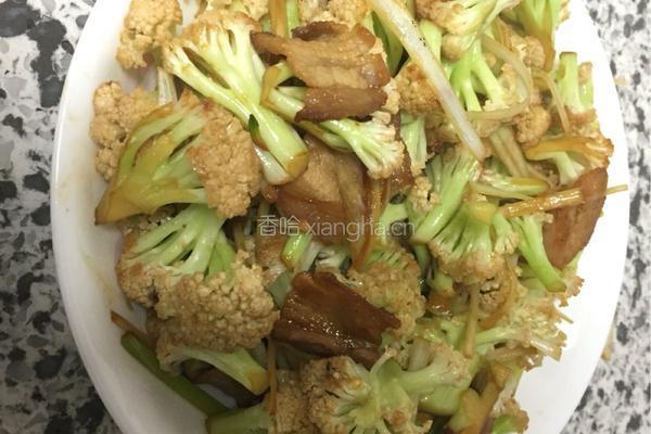 爆炒有机菜花的做法图解7