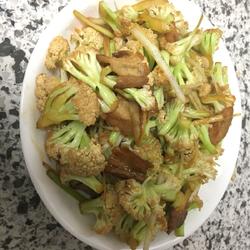 爆炒有机菜花的做法[图]