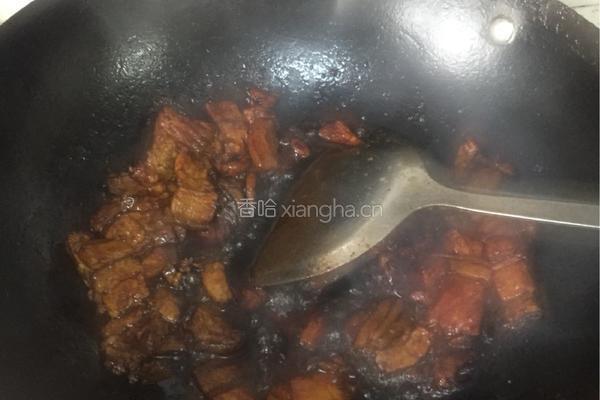 豆角土豆蘑菇肉焖面的做法图解3