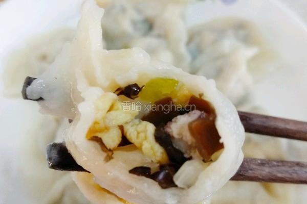 皮皮虾肉三鲜饺子的做法图解30