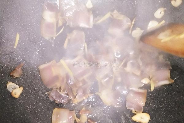冬笋炒腊肉的做法图解4