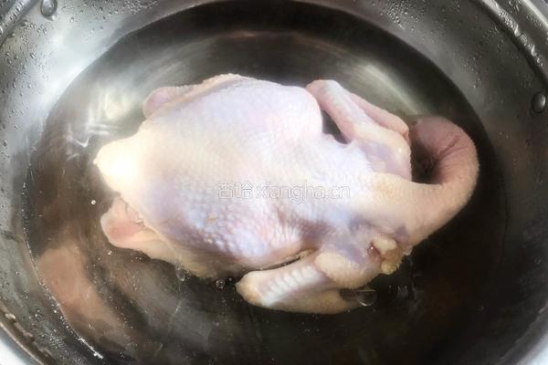 清炖三黄鸡的做法图解3