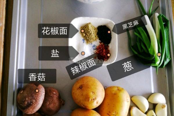 家常金狮土豆饼的做法图解1