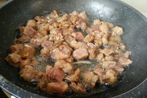 豌豆牛肉粒的做法图解8