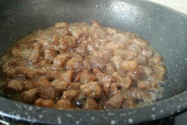 豌豆牛肉粒的做法图解9