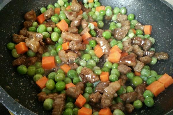 豌豆牛肉粒的做法图解12