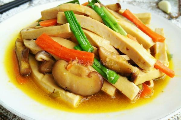 香菇豆干的做法图解7