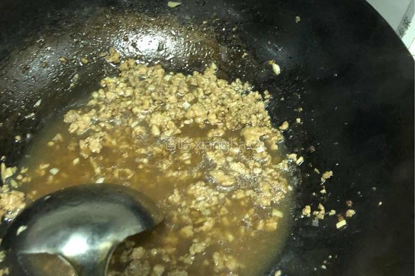 肉沫茄条的做法图解15