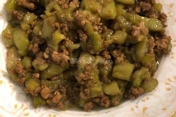 肉沫茄条的做法图解17