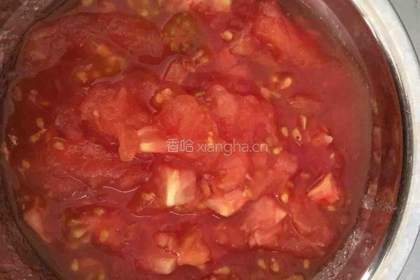 番茄牛肉粥的做法图解3