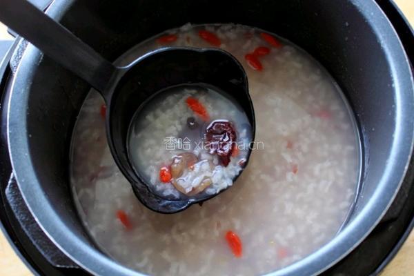 双米红枣粥的做法图解5