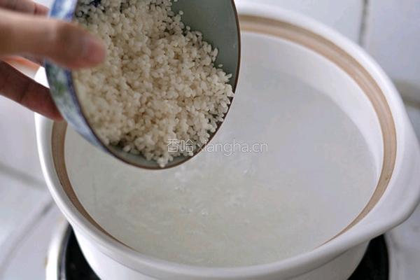 毛豆粥的做法图解3