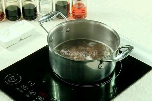 红豆陈皮糖水的做法图解2
