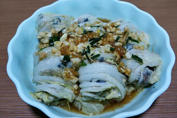 白菜酿肉的做法图解9