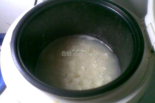 山药糯米粥的做法图解5
