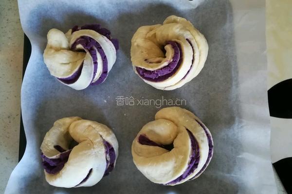 紫薯面包的做法图解3