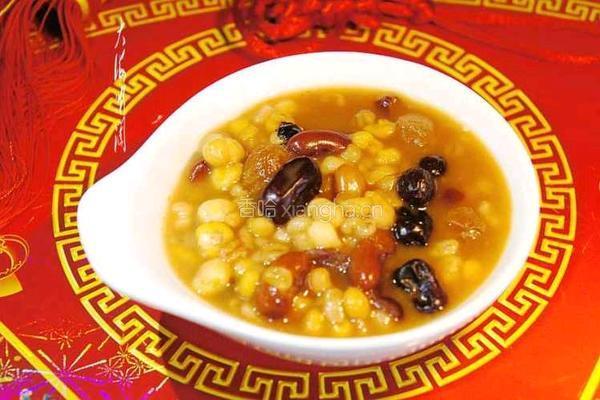 粗粮八宝粥粥的做法图解4