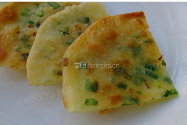 饺子皮葱油饼