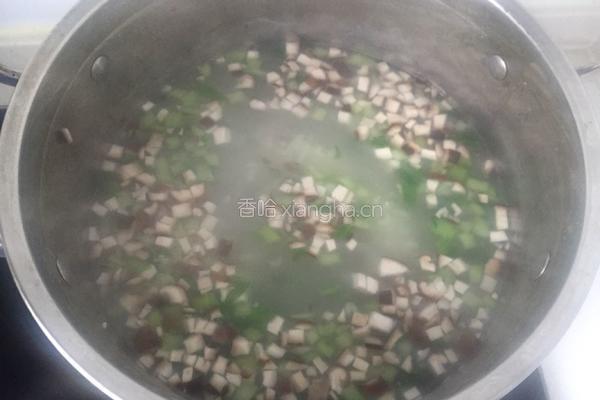 皮蛋瘦肉粥的做法图解7