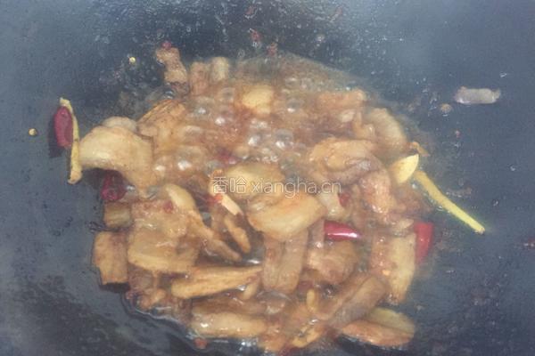 青蒜炒肉的做法图解9