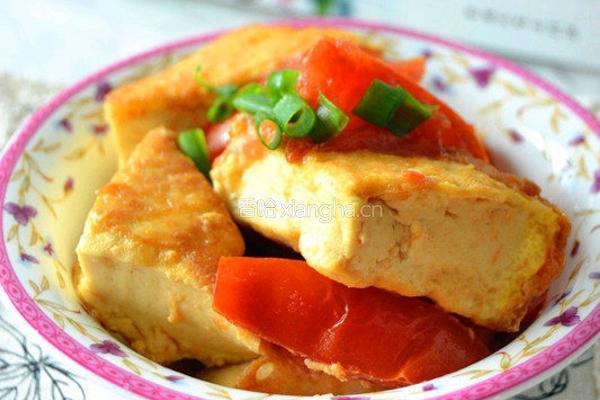 西红柿烧豆腐的做法图解12