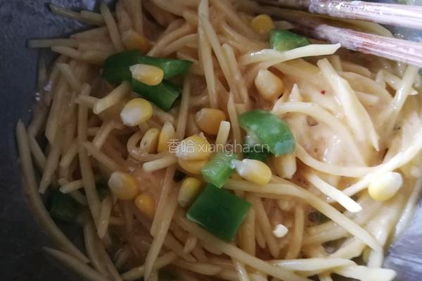 芝士土豆丝的做法图解5