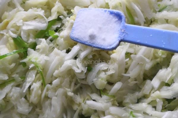 醋溜白菜的做法图解5