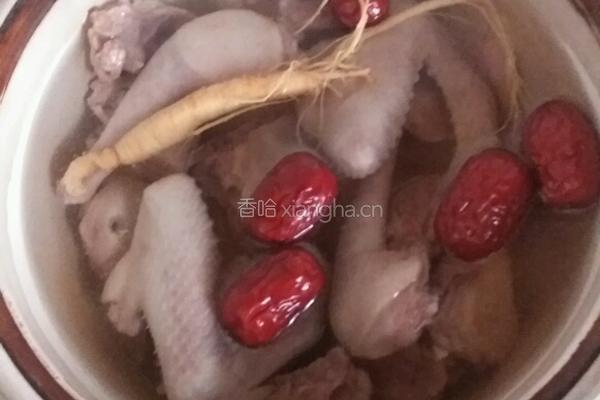 人参鸽子汤的做法图解4