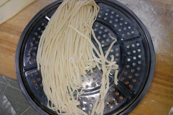 肉丝手擀面的做法图解7