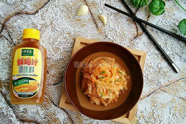 酸辣萝卜丝的做法图解8