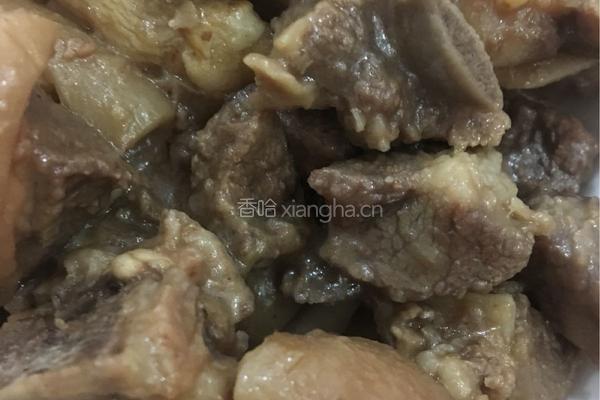 沙参玉竹焖羊肉的做法图解6