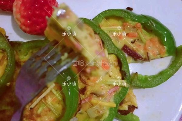 颗粒面菜椒圈的做法图解7