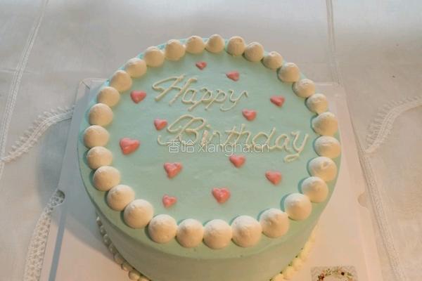 小清新生日蛋糕