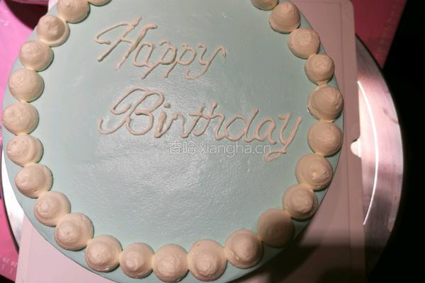 小清新生日蛋糕的做法图解8