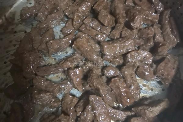 黑胡椒牛肉干的做法图解3