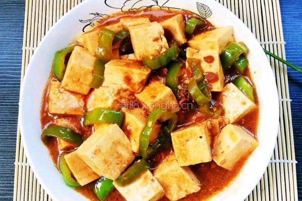 黄豆酱版红烧豆腐的做法图解5