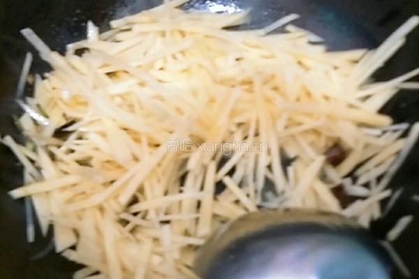 酸辣土豆丝的做法图解5