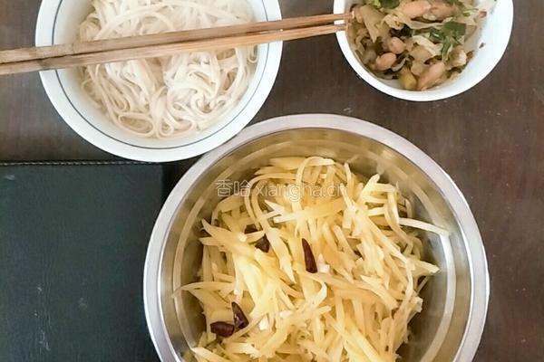 酸辣土豆丝的做法图解7