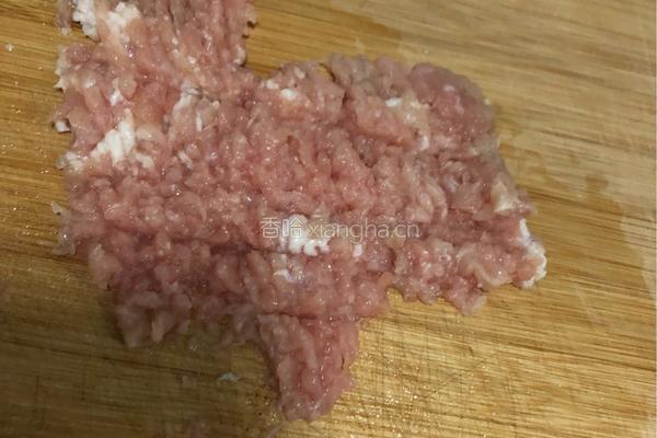 肉沫茄条的做法图解2