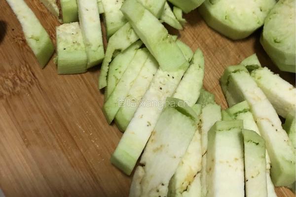 肉沫茄条的做法图解4